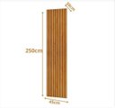 Ver imagem 3 de Painel para TV Lyon 272 cm com 1 Módulo de Expansão 250 cm de Altura sem LED Naturalle Mavaular