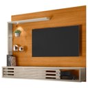 Ver imagem 1 de Estante Home Theater Suspenso Frizz Select Cinamomo Off White - Madetec