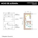 Ver imagem 3 de Churrasqueira a Gás de Embutir Age 08 Espetos Glp 127v Titan