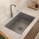 Ver imagem 1 de Cuba Pia Cozinha Gourmet Aço Inox 304 Retangular Acabamento Escovado 58x40 Tubrax