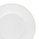 Ver imagem 2 de Prato de Sobremesa Eclat Gold 21 cm - Home Style