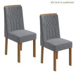 Conjunto 2 Cadeiras Exclusive Móveis Lopas - 2