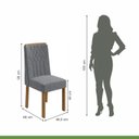 Ver imagem 6 de Conjunto 2 Cadeiras Exclusive Móveis Lopas