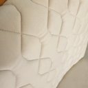 Ver imagem 4 de Sala de Jantar Agile 90x90 4 Lugares Tampo MDF Cadeiras Veludo Bege 90cm Bom Pastor Móveis
