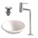 Ver imagem 2 de Kit Cuba de Apoio Lume com Válvula ABS e Torneira DL08