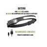 Lanterna De Cabeça Led Recarregável Fita Ajustável Usb - 4