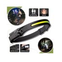 Ver imagem 1 de Lanterna De Cabeça Led Recarregável Fita Ajustável Usb