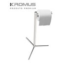 Ver imagem 4 de Papeleira De Piso Tripé Aço Inox - Kromus RD0108