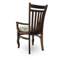 Ver imagem 2 de Cadeira de Jantar Esmeralda com Braço - Cj014bpromo Mmj-sl Sl-imbuia Mmj-floral