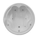 Ver imagem 1 de Banheira Redonda Veneza com Hidro - 127v