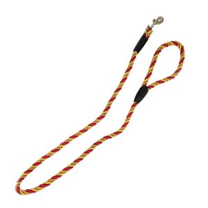 Coleira Corda de Nylon Trançada Cachorro P M G Porte