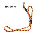 Ver imagem 2 de Coleira Corda de Nylon Trançada Cachorro P M G Porte