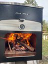 Ver imagem 6 de Forno de Pizza e Churrasqueira 2 em 1 - Bancada - Vermelho