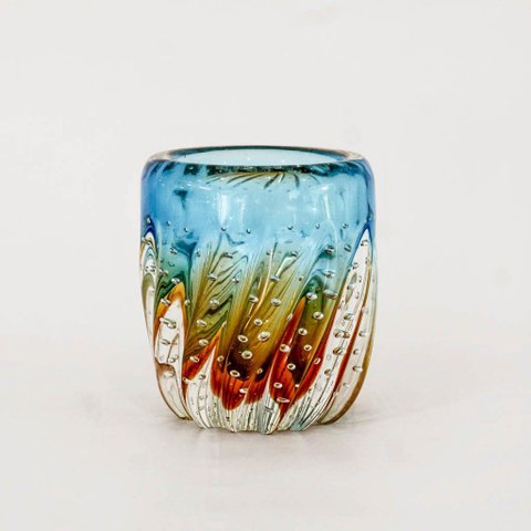 Porta Pincel P Azul C/ Ambar