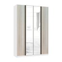 Ver imagem 1 de Guarda Roupa 4 Portas 3 Gavetas 159,2 Cm com Espelho Prime Luciane Móveis