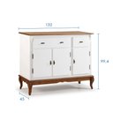 Ver imagem 5 de Balcão Buffet com Pés Luis Xv 3 Portas e 2 Gavetas 60631 Linz Móveis