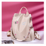 Mochila Bolsa Antifurto Feminino Tiracolo Juvenil Mochilinha - Creme - 4