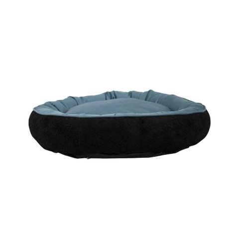 Cama Pet Comfy Preto/azul 70x70x20cm