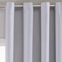 Ver imagem 3 de Cortina Tecido Blackout Branca 300x230cm para Varão Fastlar Cortina para Varão