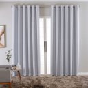 Ver imagem 1 de Cortina Tecido Blackout Branca 300x230cm para Varão Fastlar Cortina para Varão