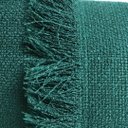 Ver imagem 2 de CAPA DE ALMOFADA RETANGULAR EM LINHO VERDE MUSGO Almofadas Estilo