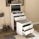 Ver imagem 4 de Penteadeira Comoda 3 Gavetas 