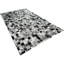 Ver imagem 2 de Tapete De Couro preto branco salino 2,00x3,50 c/b pç 10x10cm