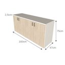 Ver mais imagens de Armário Duplo Baixo Infantil Corp 