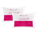 Ver imagem 1 de Kit 02 Travesseiros Comfy Suporte Baixo - Branco