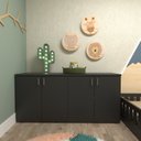 Ver imagem 2 de Armário Duplo Baixo Infantil Corp 