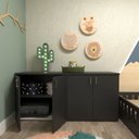 Ver imagem 3 de Armário Duplo Baixo Infantil Corp 