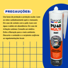 Silicone Pu40 Branco Adesivo Cola Vedação Barone 400g Multiuso - 5
