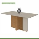 Ver mais imagens de Conjunto Sala de Jantar 6 Lugares Retangular Tampo MDF Mesa e Cadeiras Astrid