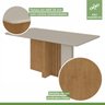 Conjunto Sala de Jantar Mesa 170x90cm Tampo Mdf com 6 Cadeiras Astrid - 4