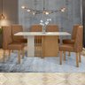 Conjunto Sala de Jantar Mesa 170x90cm Tampo Mdf com 6 Cadeiras Astrid - 1