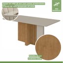 Ver imagem 6 de Conjunto Sala de Jantar 6 Lugares Retangular Tampo MDF Mesa e Cadeiras Astrid