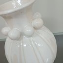 Ver imagem 3 de Vaso Decorativo Enfeite Casa Home&Co Cerâmica 34x24,5x24,5cm Bege
