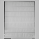 Ver imagem 4 de Persiana Blackout Romana Antialérgica - Branca 1,50x1,50m
