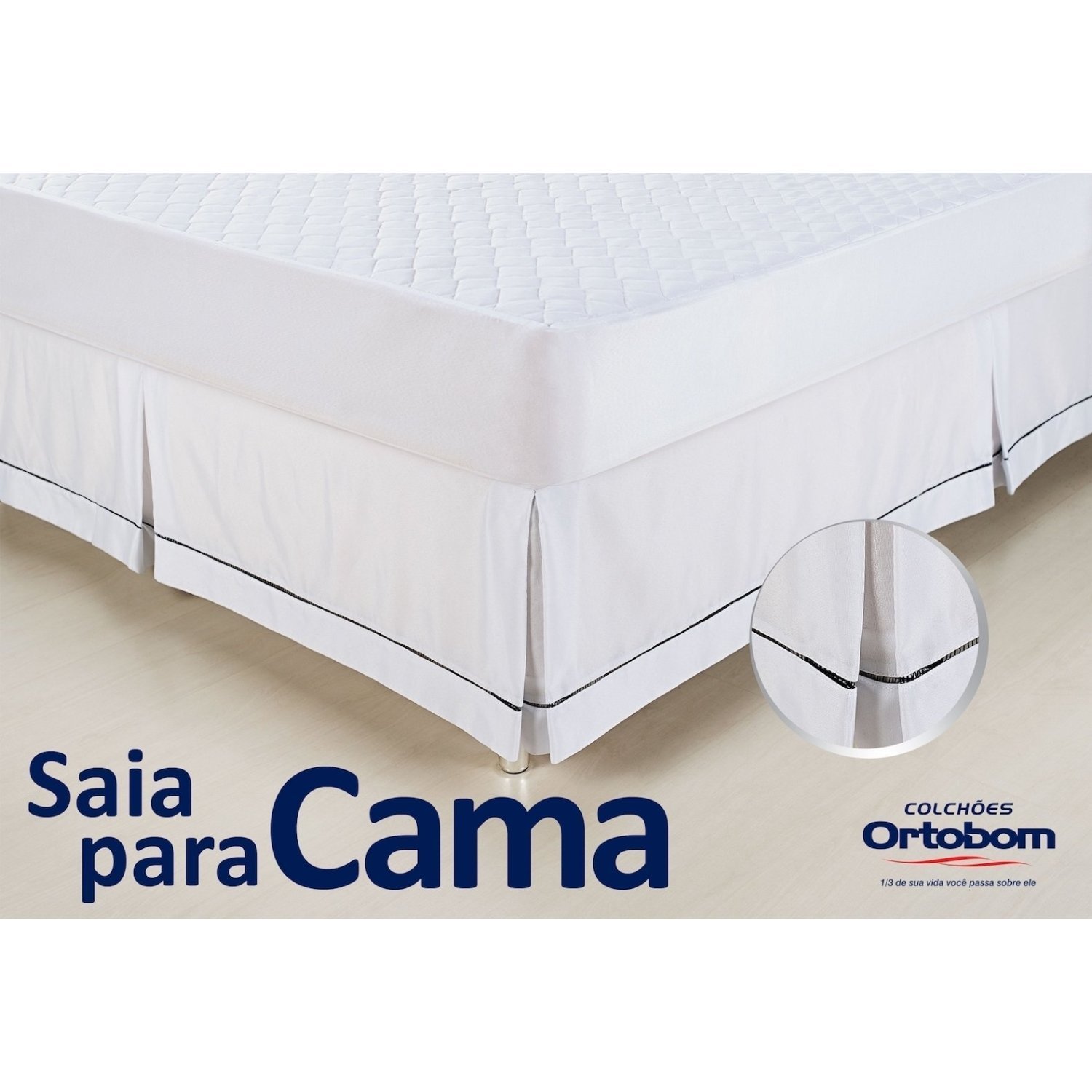 Saia para Box Solteiro 30x90x190cm Ortobom - 3