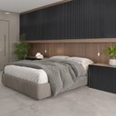 Ver imagem 6 de Painel Ripado Canelado/ondulado Preto 2750 X 445 X 9mm