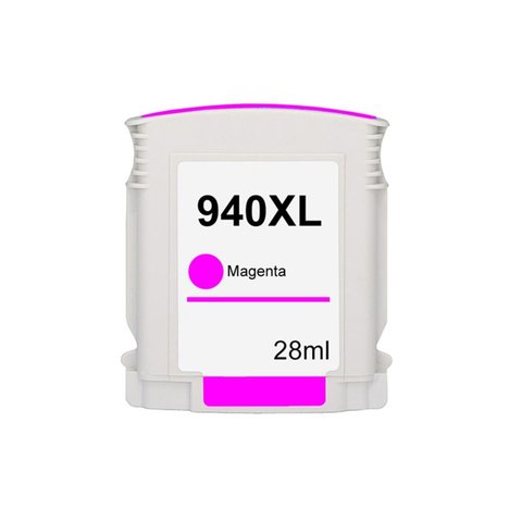 Cartucho de Tinta Magenta Compatível 940xl 940 C4908ab para Hp 8000 8000wl 8500 8500w 28ml