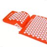 Kit Completo Acupress Brasil: Tapete e Travesseiro Relaxante "laranja" Tamanho Pequeno - 1