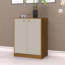 Ver imagem 6 de Kit 2 Peças Escrivaninha 120cm com Armário Multiuso Baixo