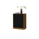 Ver imagem 3 de Kit 2 Peças Escrivaninha 120cm com Armário Multiuso Baixo