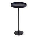 Ver imagem 1 de Mesa de Apoio Tokyo Média Tampo Laca Preta Base Preta 55cm - 67766