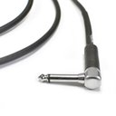 Ver imagem 2 de Cabo de Guitarra Angel 0,30mm Conector P10/p10 90º 10ft 3,05 Metros Preto