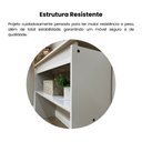 Ver imagem 7 de Aparador com Prateleira Creta Bege/Off White