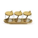 Ver imagem 1 de Jogo com 3 Porta Condimentos em Bamboo 3 - Casambiente