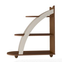 Mesa de Apoio Lateral com Prateleiras Andes - 9