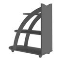 Ver imagem 6 de Mesa Apoio 3 Prateleiras Andes Artely